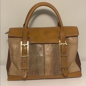 Botkier Desert Lizard Calfskin Eden Satchel